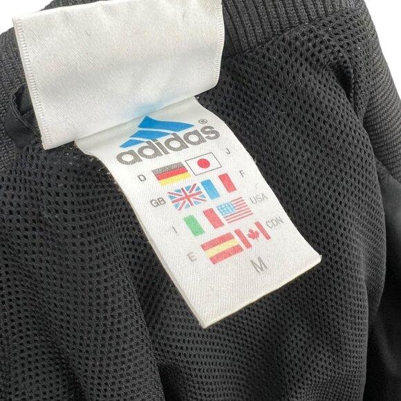 Adidas Classic 3 Stripes Windbreaker Jacket | Medium - Picture 7 of 8